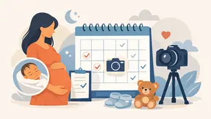 How to Schedule Newborn Portraits Before the Due Date