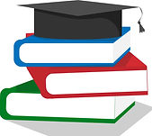 graduation-cap-on-stuck-of-books-vector-