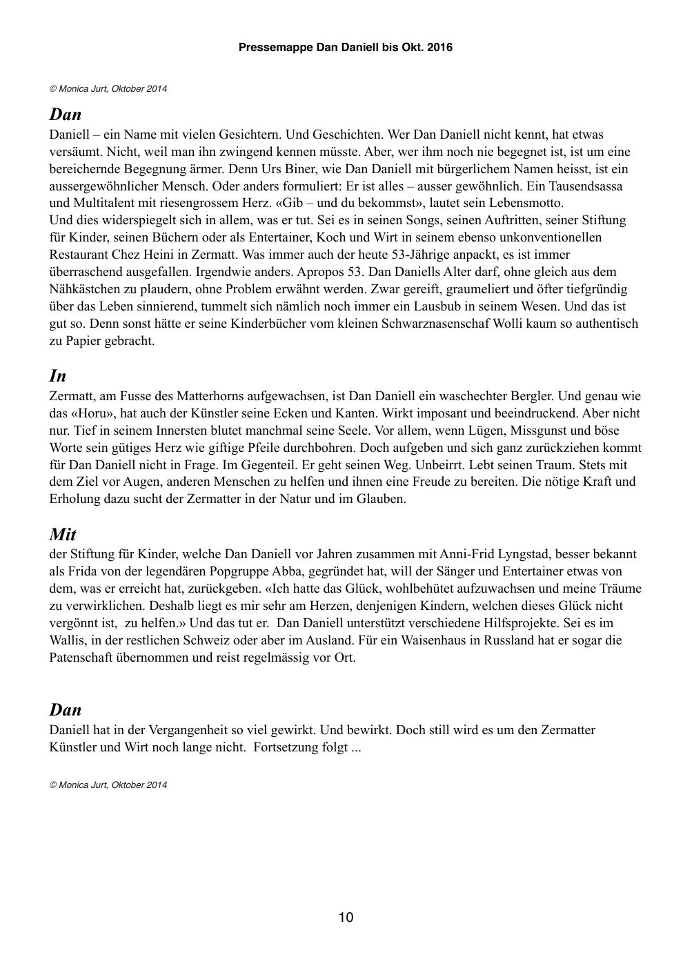 Pressemappe 2016, Seite 10