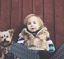 Puppy training family