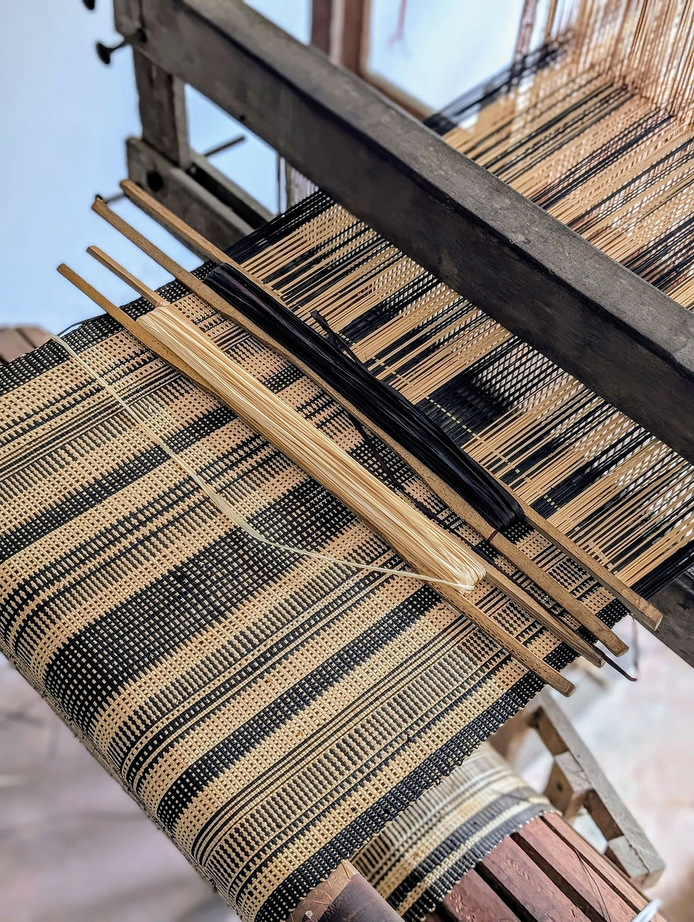 Traditional Betsimisaraka Woven Raffia Cloth