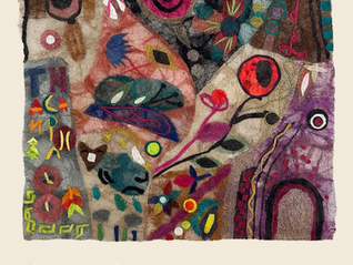 Tanana Madagascar artisans draw inspiration from the natural world to design a new original series of wild silk and raffia tapestries for Proud Mary.
