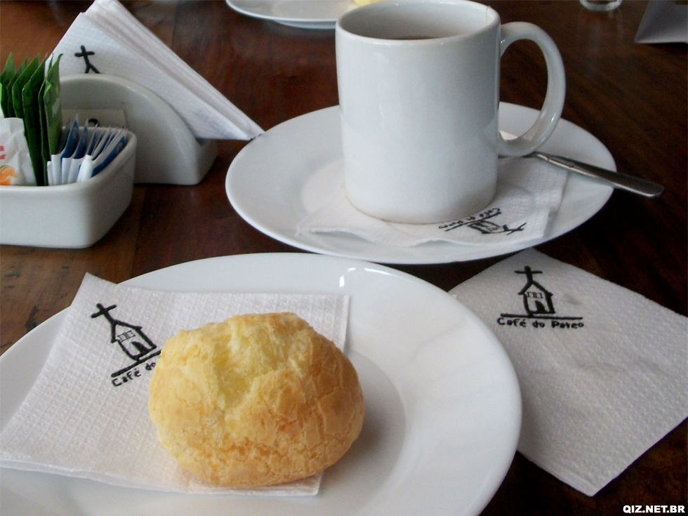 Chá com Pão de Queijo