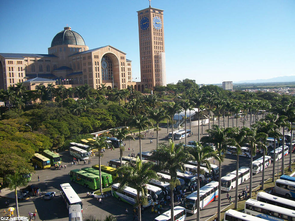 Basílica de Aparecida - Romeiros