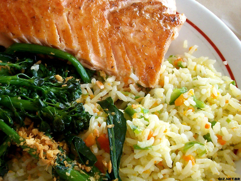 Salmão com Brócolis