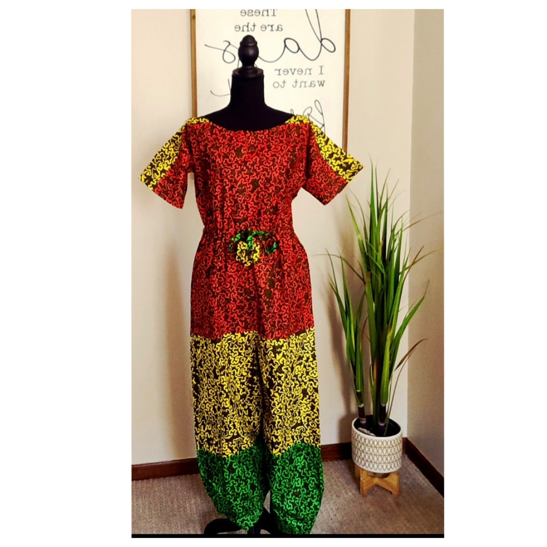 Ankara Jumpsuit 