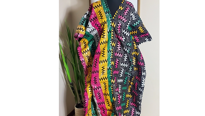 Akwete Boubou Dress 