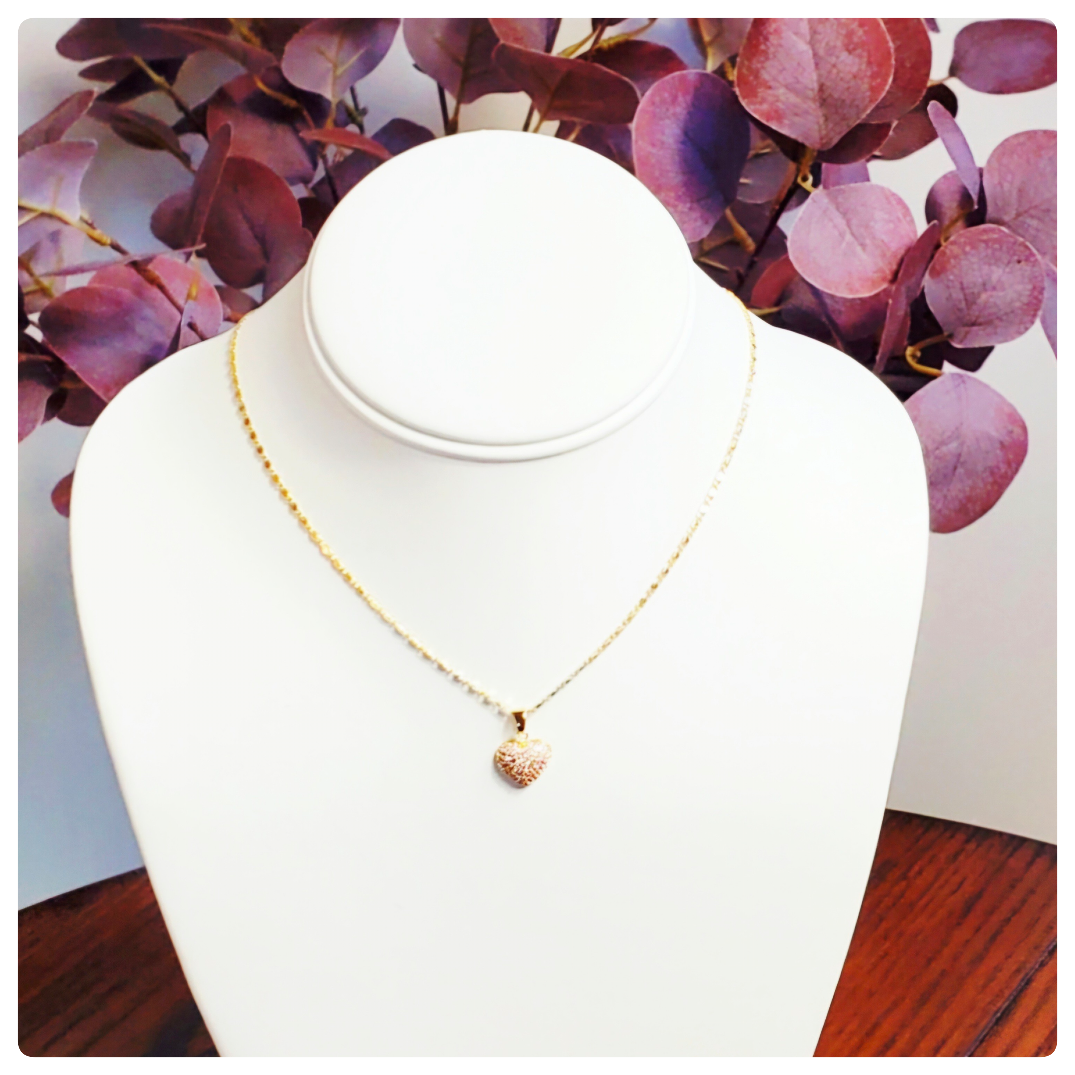 Heart Pendant Chain 