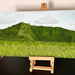 Acrylic Painting - Sleepy Kauai