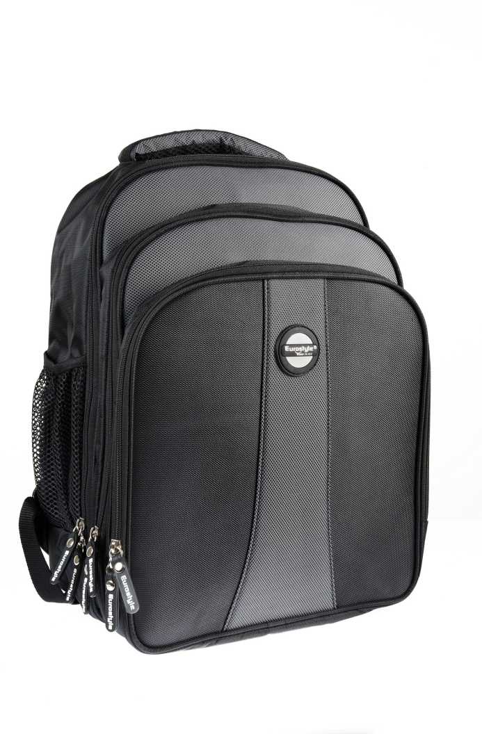 Black & Grey Laptop Backpack