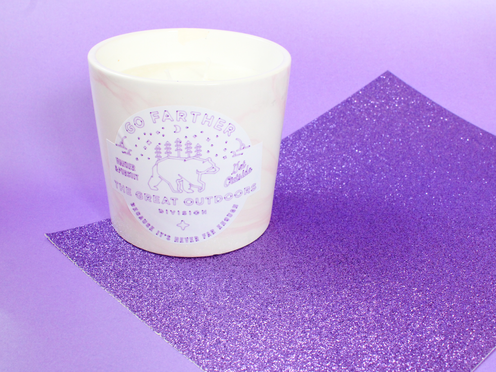 HOW TO MAKE LABELS FOR CANDLES WITH CRICUT JOY CRICUT