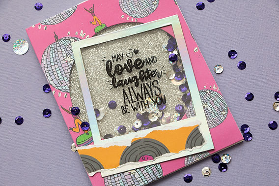 DIY Disco Shaker Card DIY Disco Shaker Card