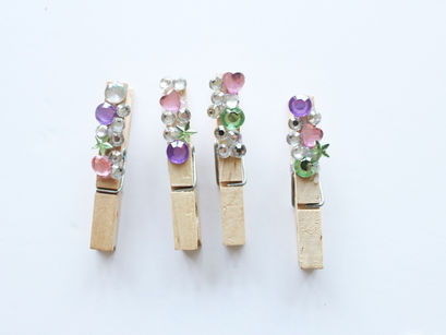 DIY GEM PEGS