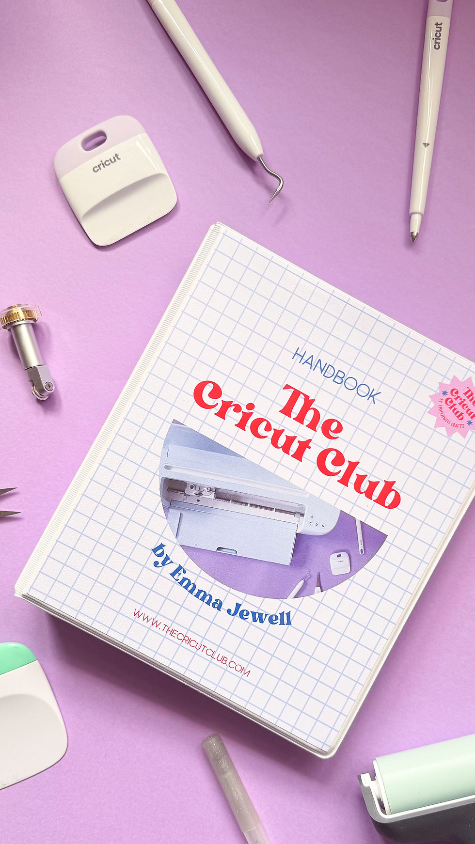 cricut club handbook and badges