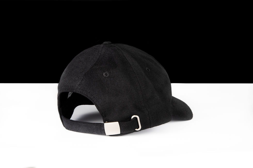 Thumbnail: HARDY RIFLE BLACK CAP LEATHER PATCH