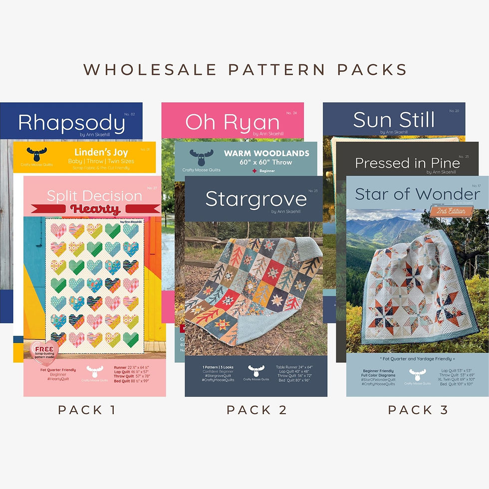 Wholesale Pattern Packs including Star of Wonder