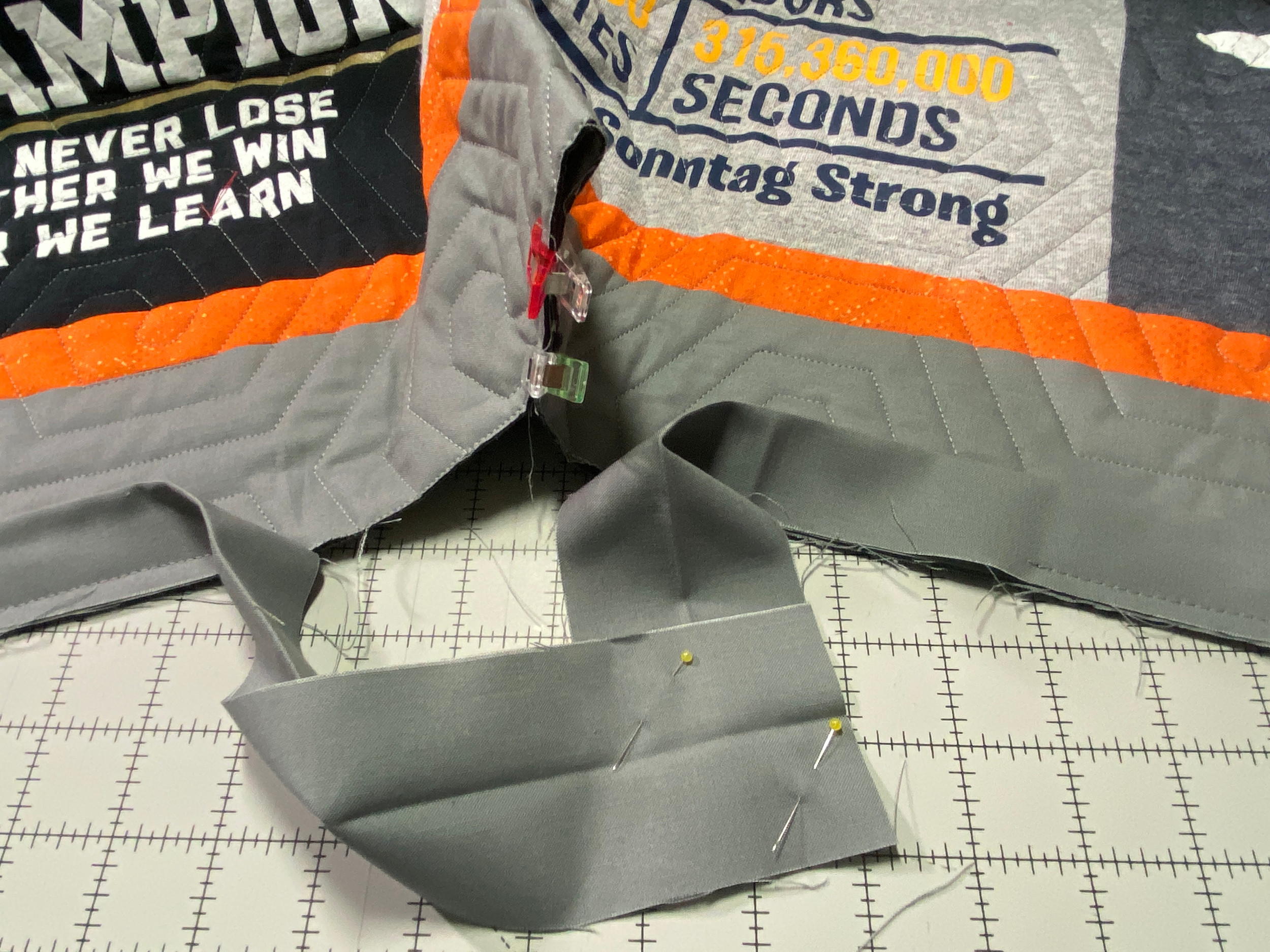 Connecting Quilt Binding