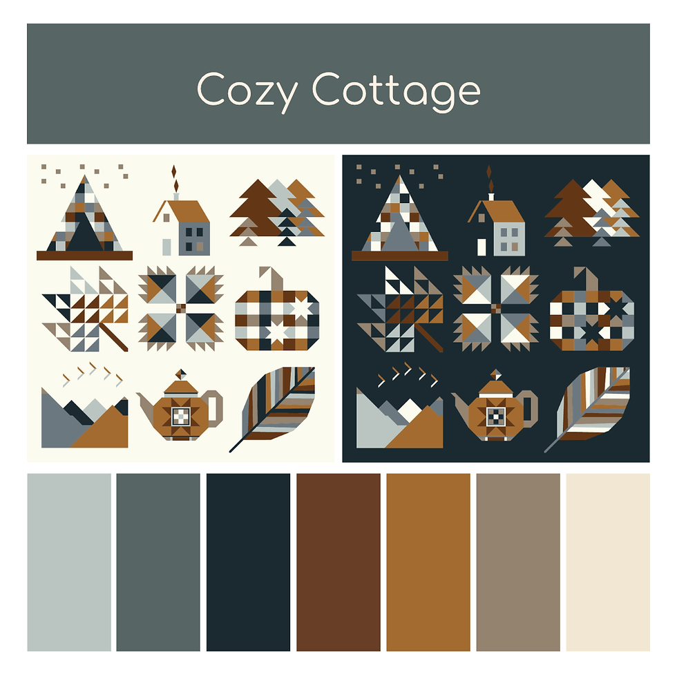 Cozy Cottage Quilt Kit