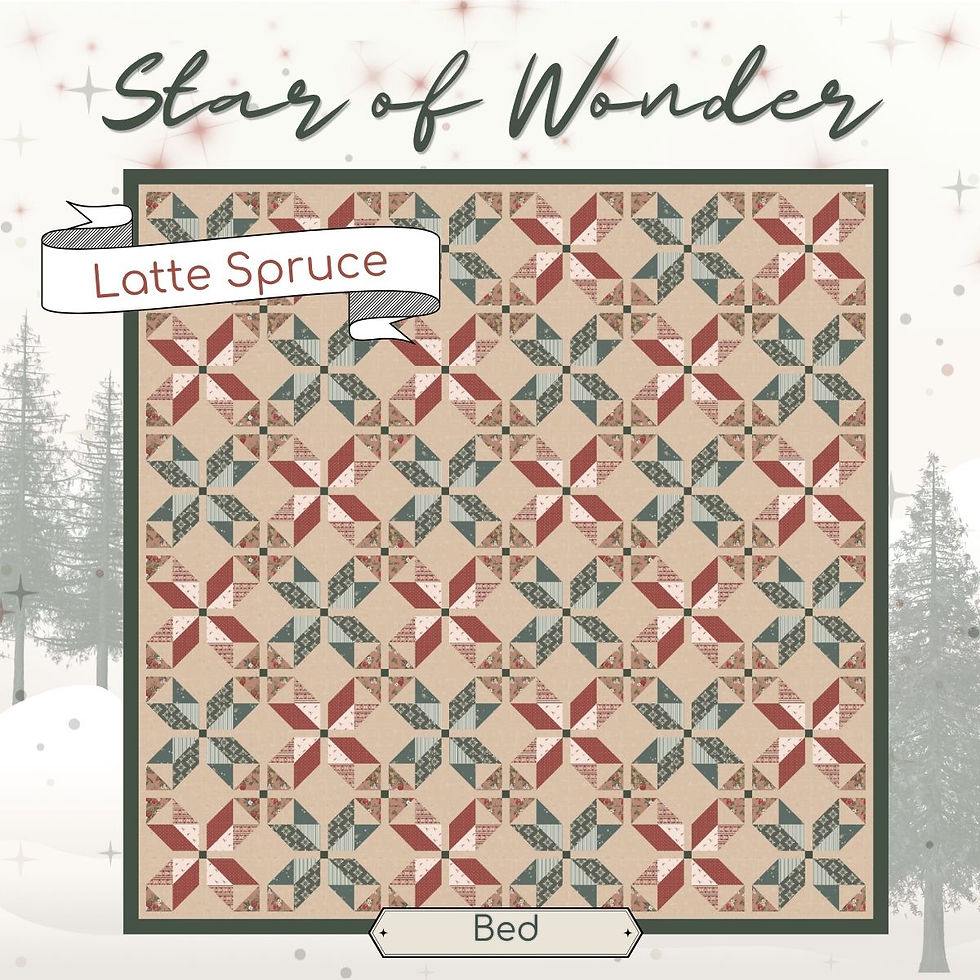 Thumbnail: Star of Wonder quilt kit and pattern by Crafty Moose Quilts