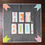 Thumbnail: hey boo quilt block AGF pure solids decostitch volcanic