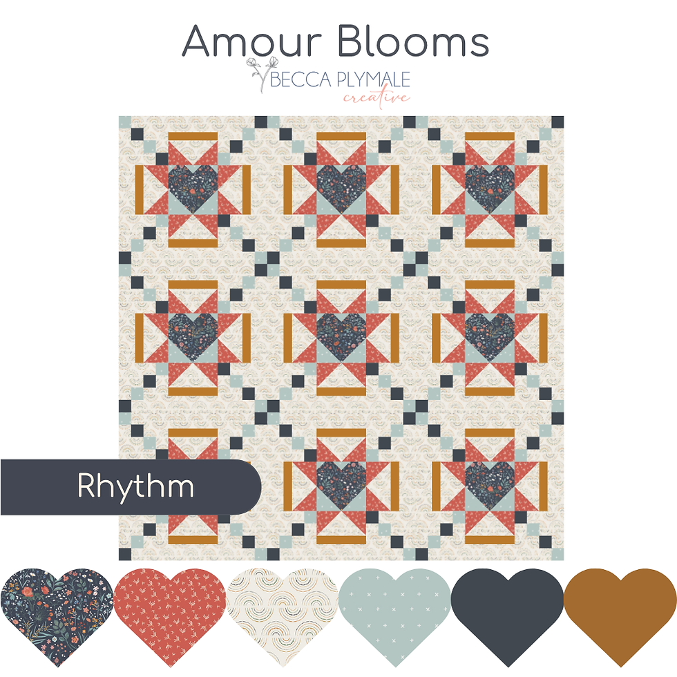 Amour Blooms Quilt Kits