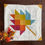 Thumbnail: sweater weather sampler nine patch quilt collective leaf block pattern
