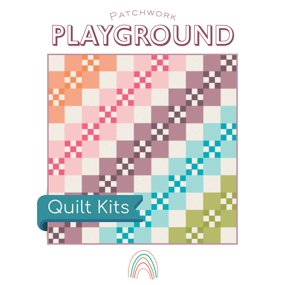 Thumbnail: Patchwork Playground Quilt Kits