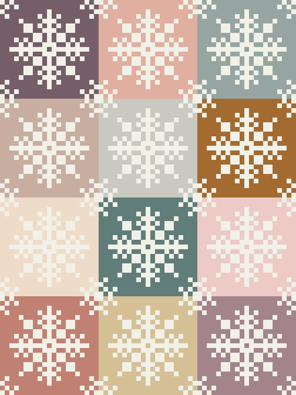 Thumbnail: Snowglow Quilt Kits