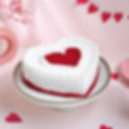 Heart Shape Red Velvet Cake
