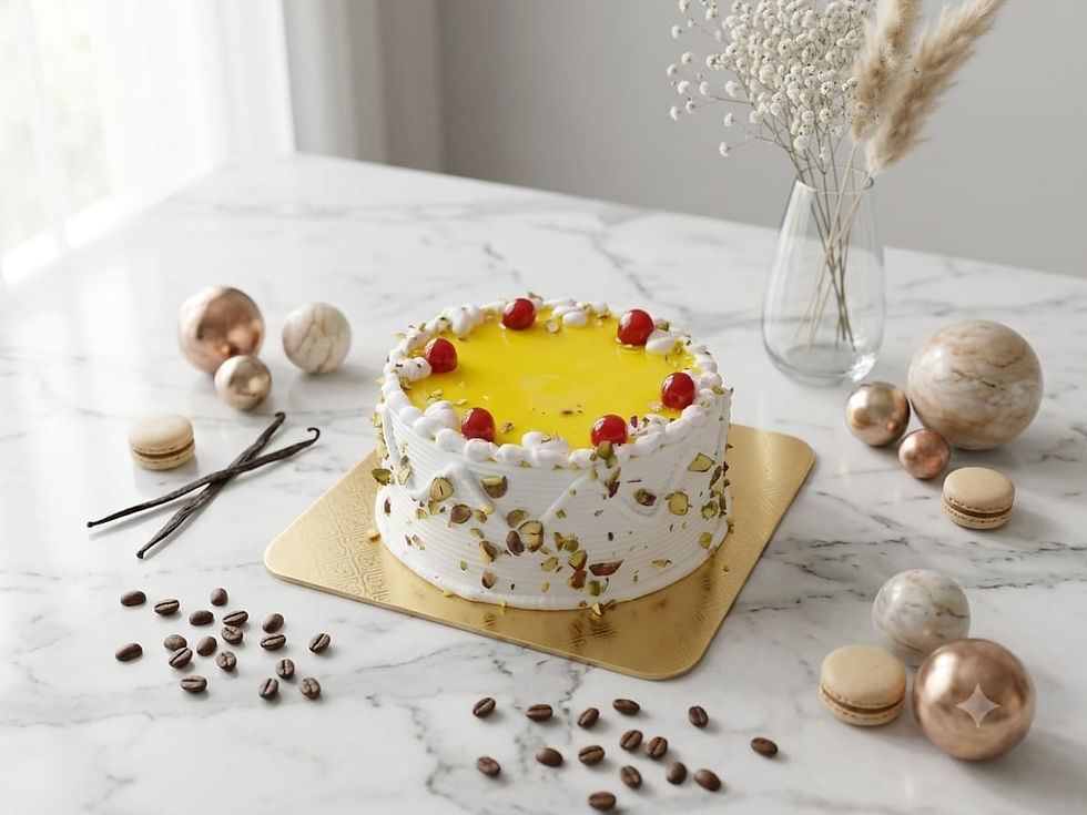 Pista Pineapple Cake by Bakers Wagon delivery in Jammu.jpeg