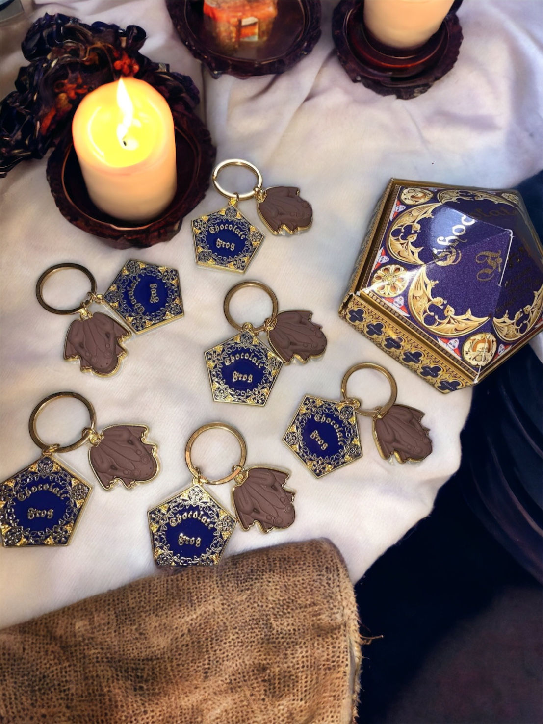 Harry Potter Chocolate Frog Keychain