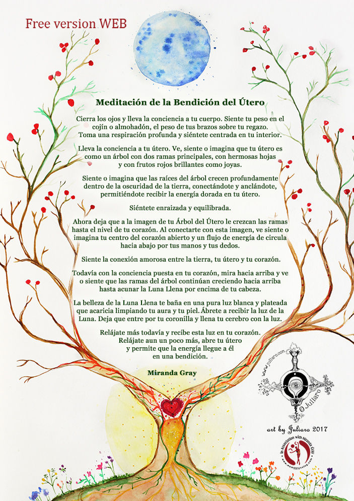 Miniatura: PDF Womb Blessing Meditation ilustrated