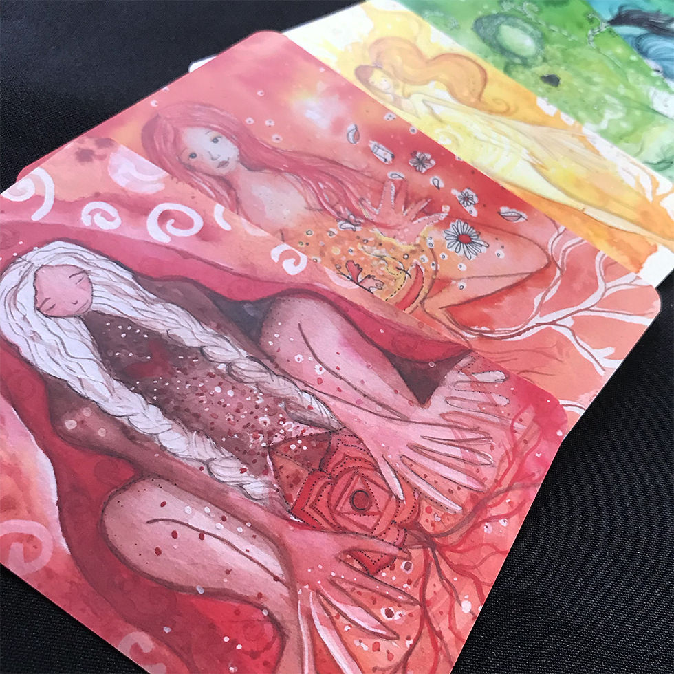 Miniatura: Menssagens dos Chakras (jogo de cartas)