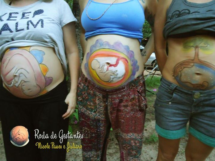 Roda de gestantes em Natal