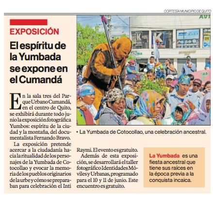 Reportaje "El Comercio"
