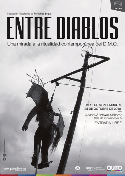 Instalación Fotográfica "Entre Diablos: Una mirada a la ritualidad contemporánea del D.M.Q.
