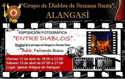 La instalación fotográfica “Entre Diablos”, llega a su lugar de origen.