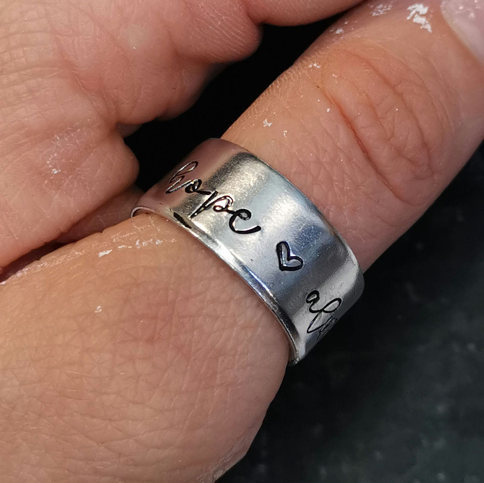 Thumbnail: Hope Always : Band Ring 