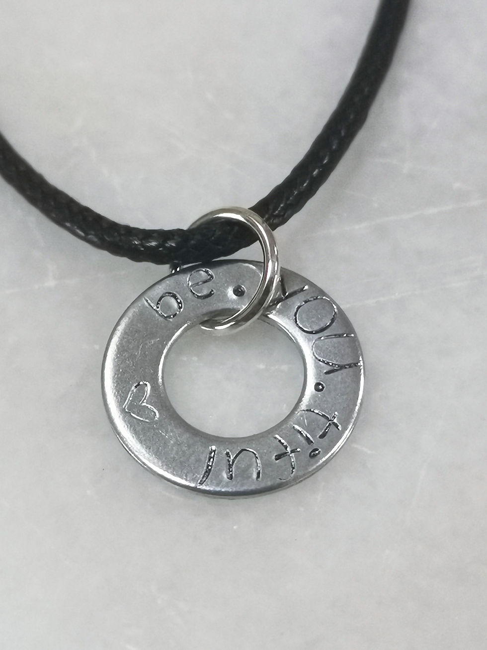 Thumbnail: Bea.YOU.tiful: Washer Pendant Necklace