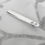 Thumbnail:  Initials with Hidden Message : Personalised Tie Clip