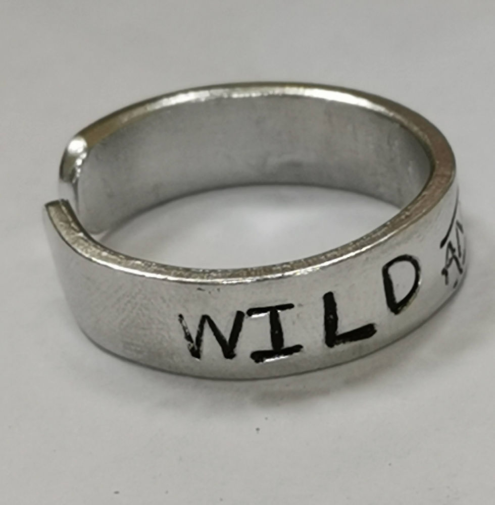 Thumbnail: Wild and Free : Band Ring