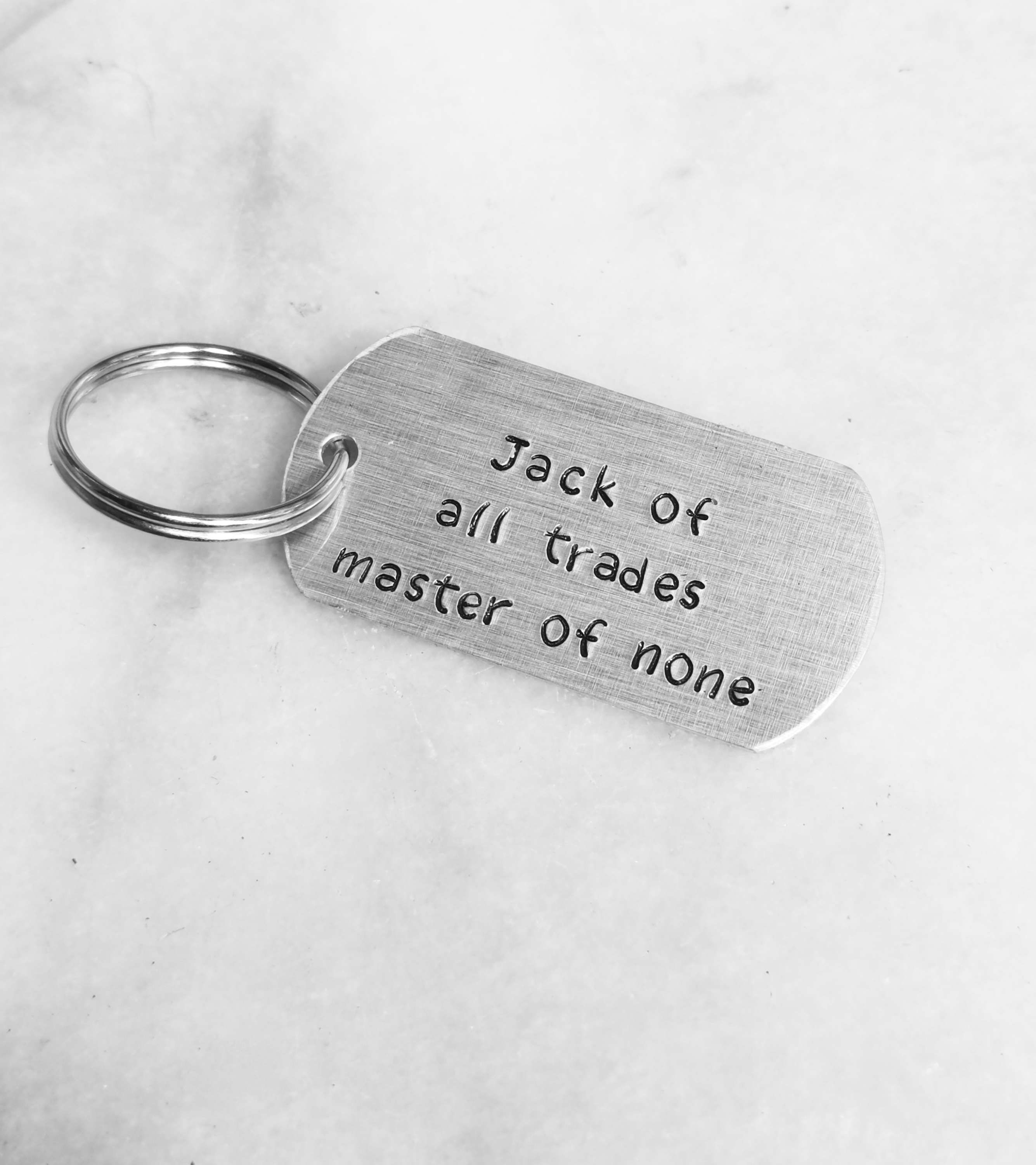 Jack of all trades master of none : Keyring 