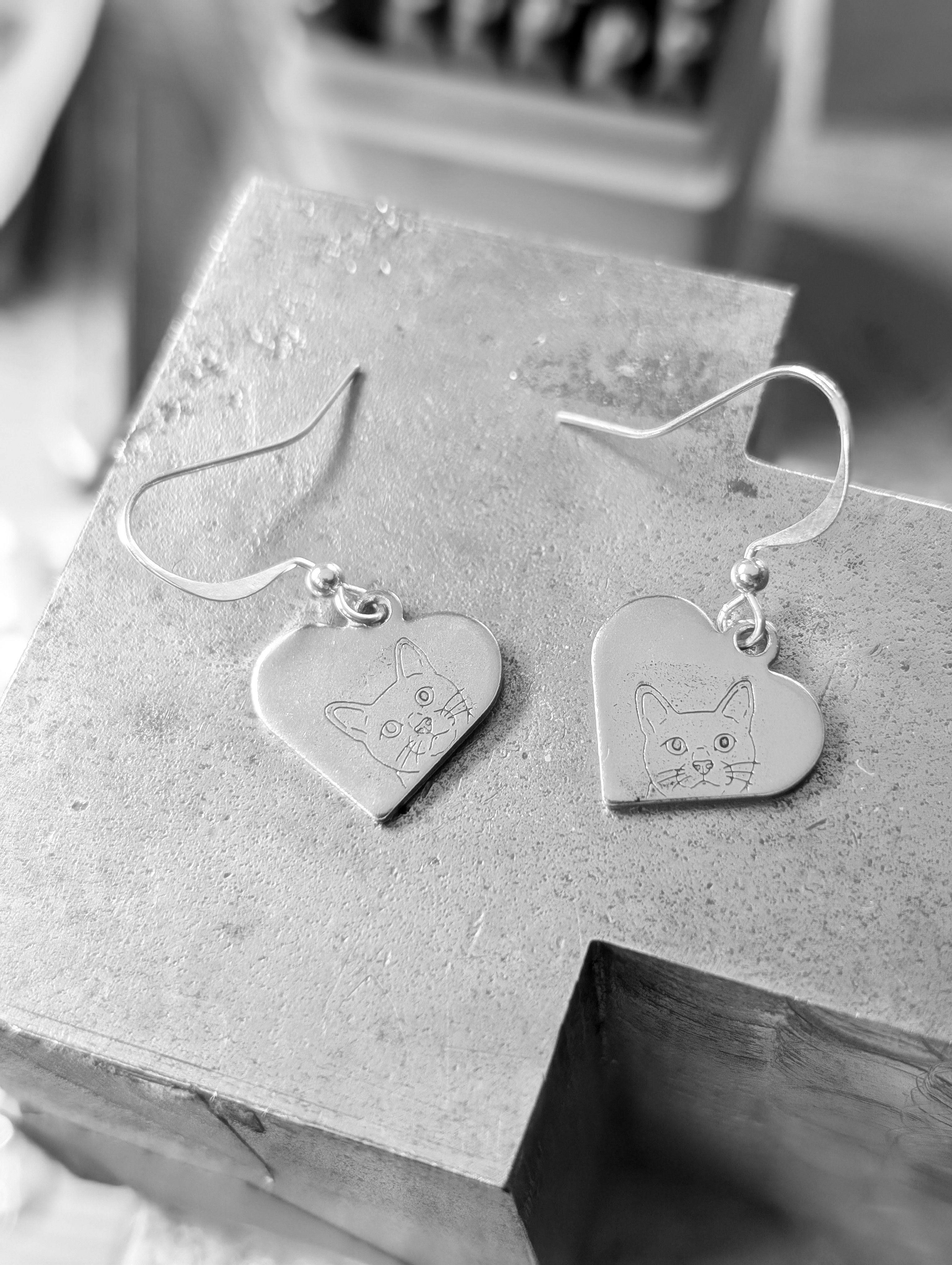 Cat : Earrings