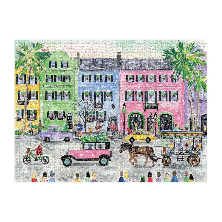Christmas in Charleston Puzzle (1000pc)