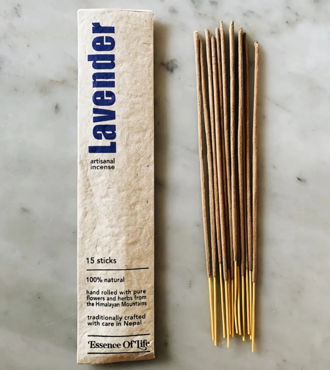 Natural Artisanal Incense - Lavender