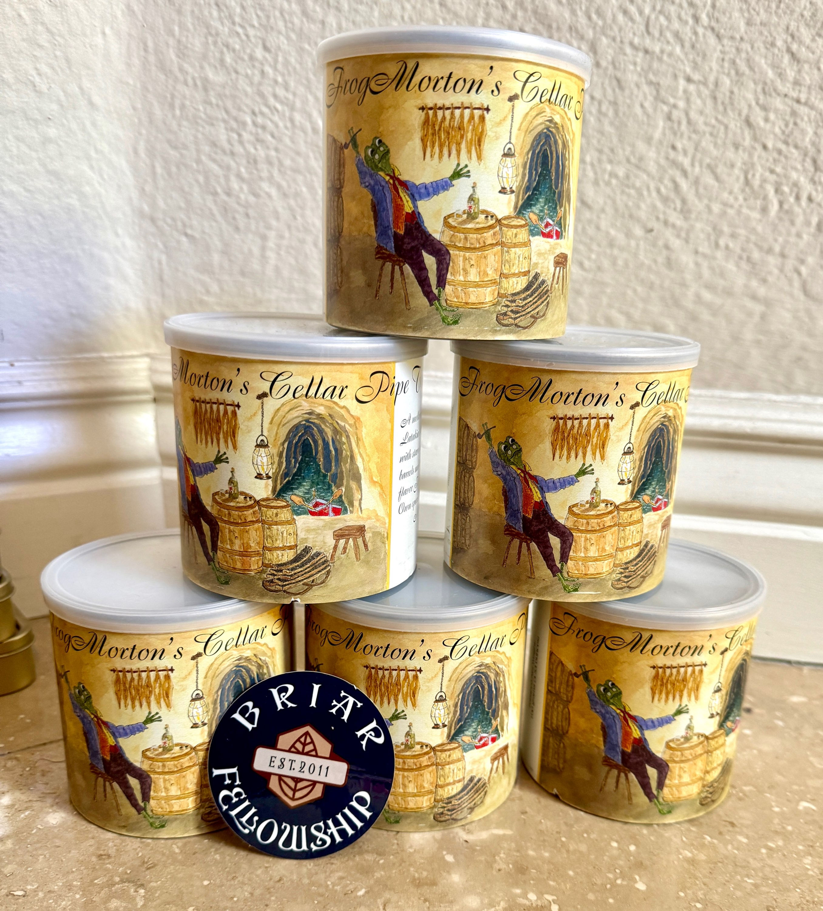 McClelland Frog Morton's Cellar 100g (2014) consignment tins - MP-1