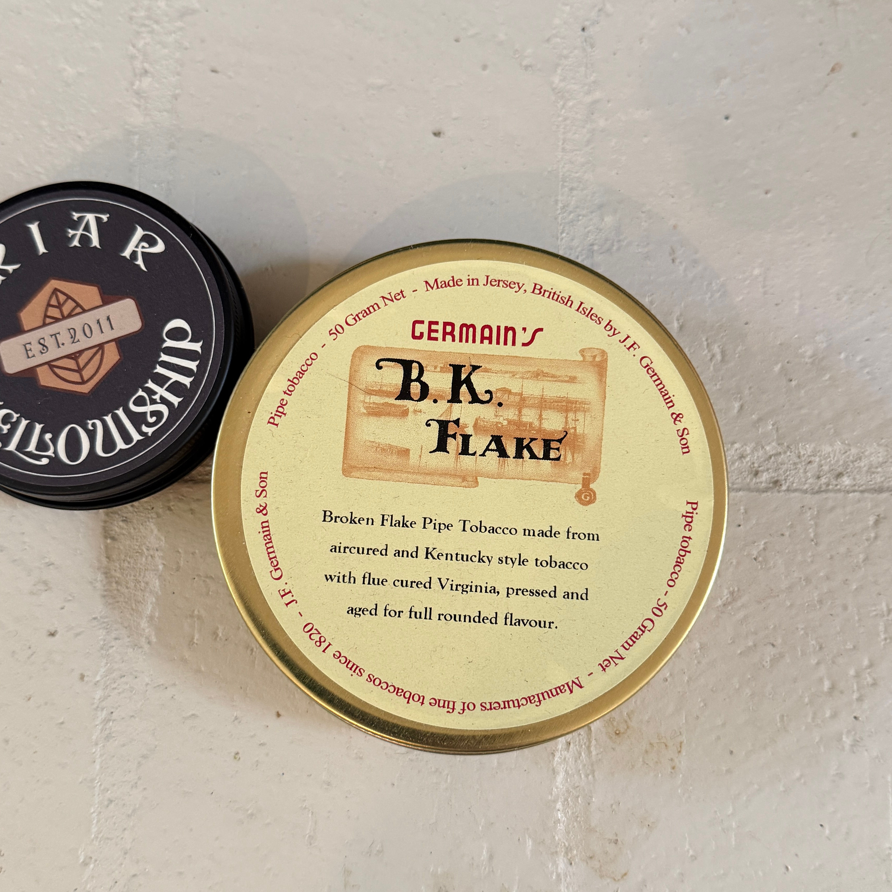 JF Germains BK Flake consignment tins 2023