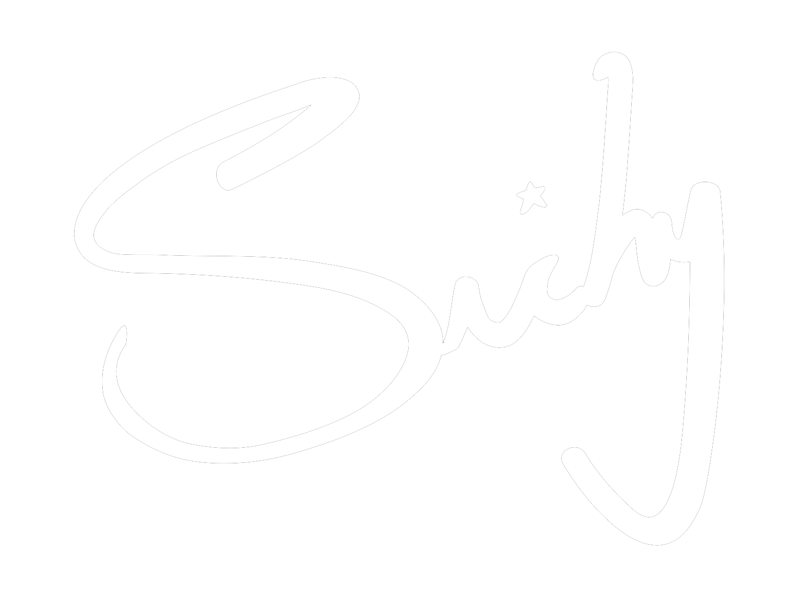 Suchy Logo White