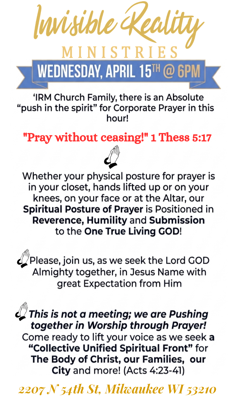 Corporate Prayer