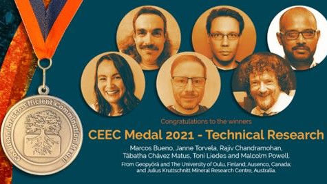 Geopyörä winners on the 2021 CEEC Medal!